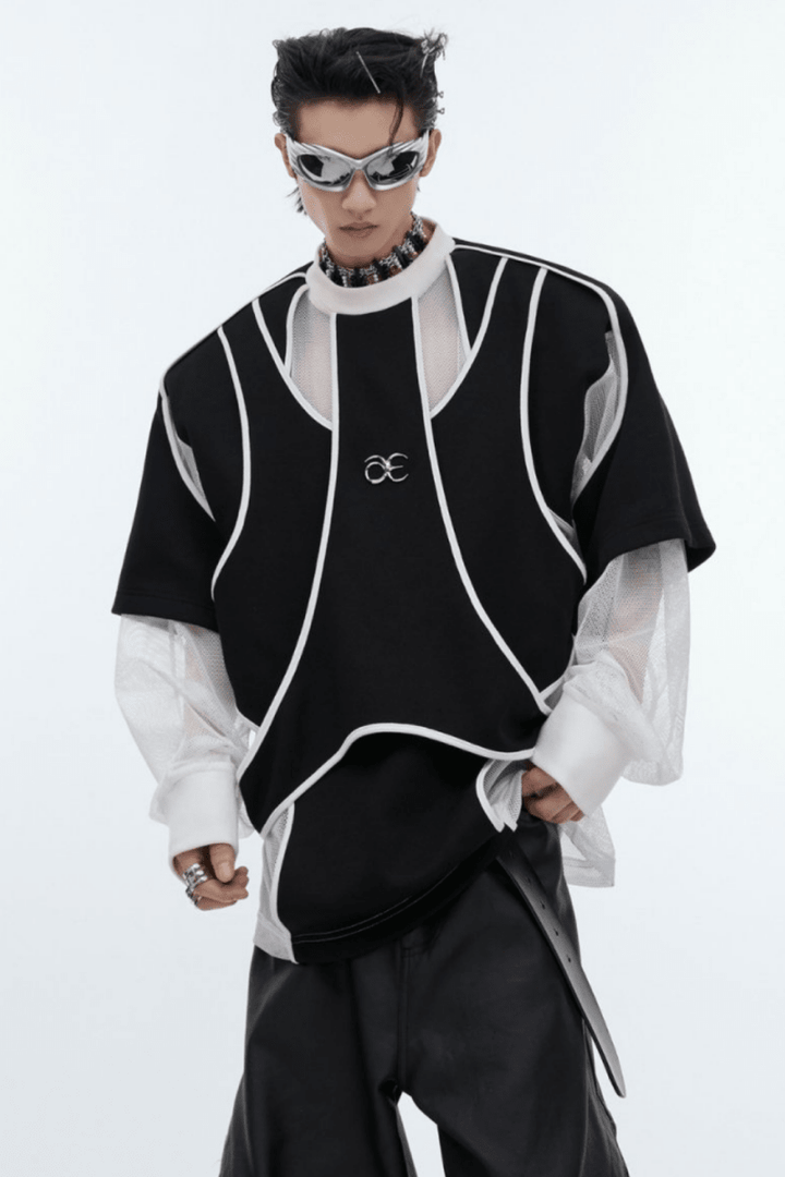 [CultureE] Two Design Sweatshirt na1451