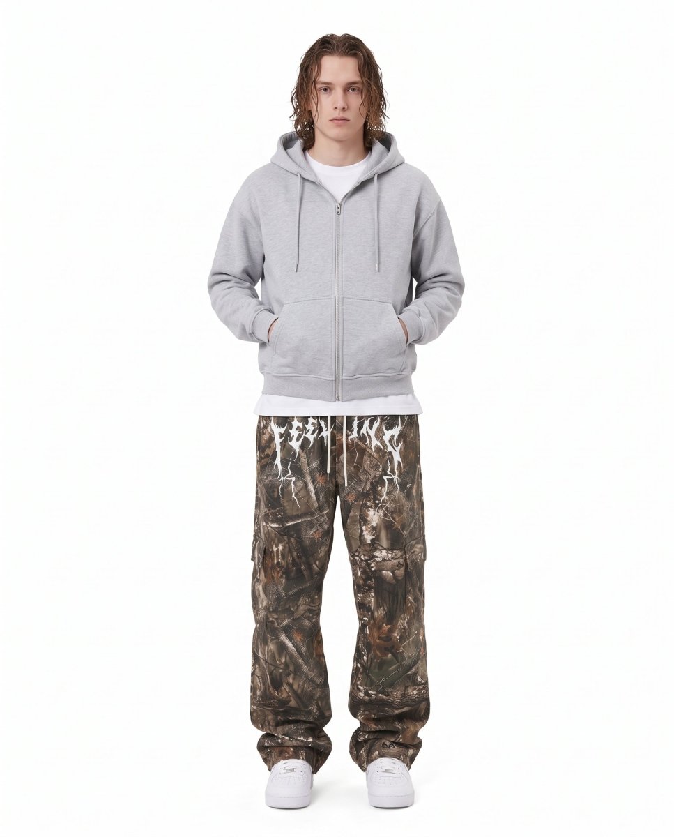 Camo Wide Pants na3199