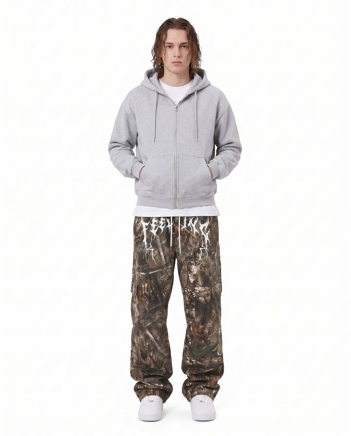 Camo Wide Pants na3199