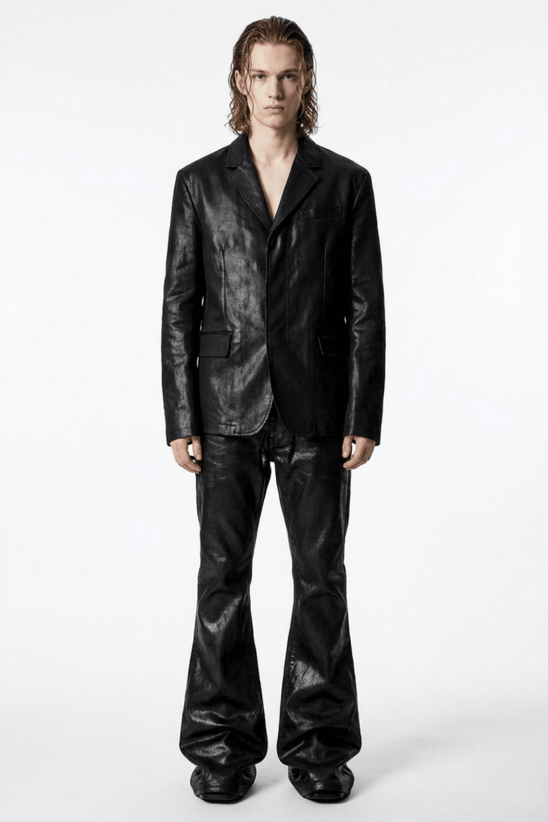 Street Style Flare Denim Pants na2378