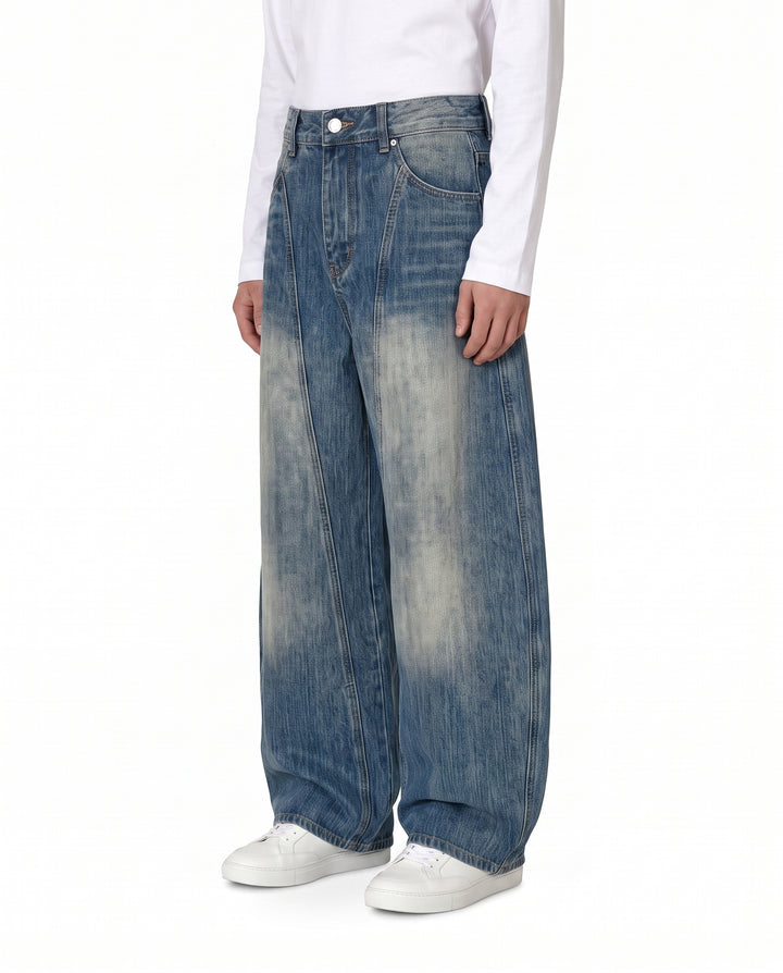 Wide Denim Pants na2972