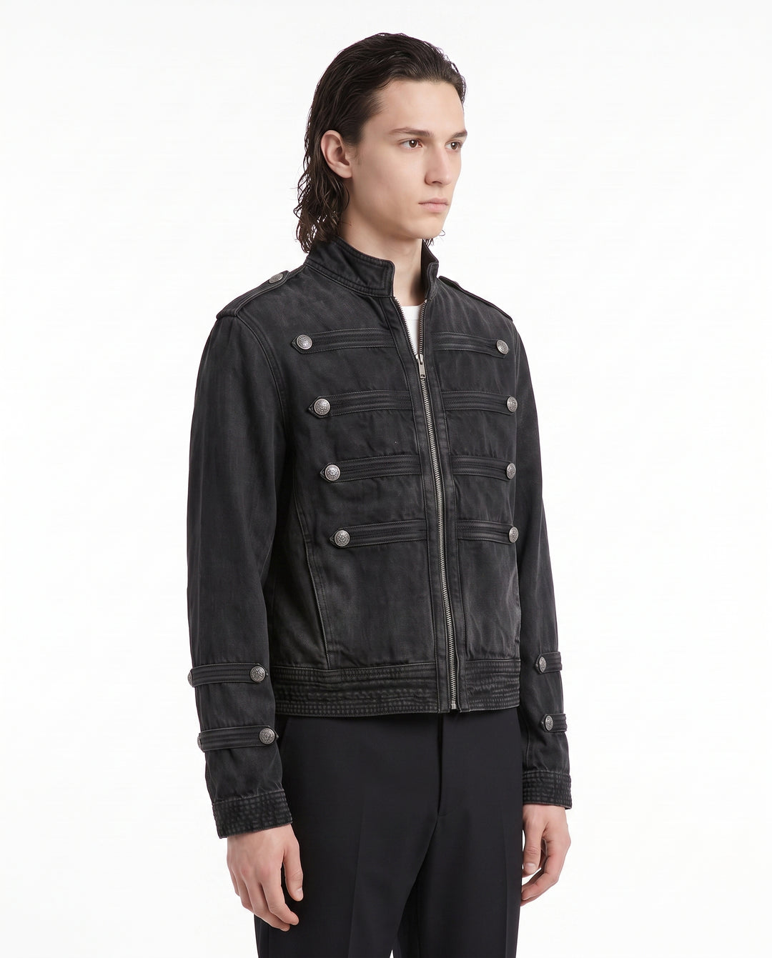 Military Denim Jacket na2923