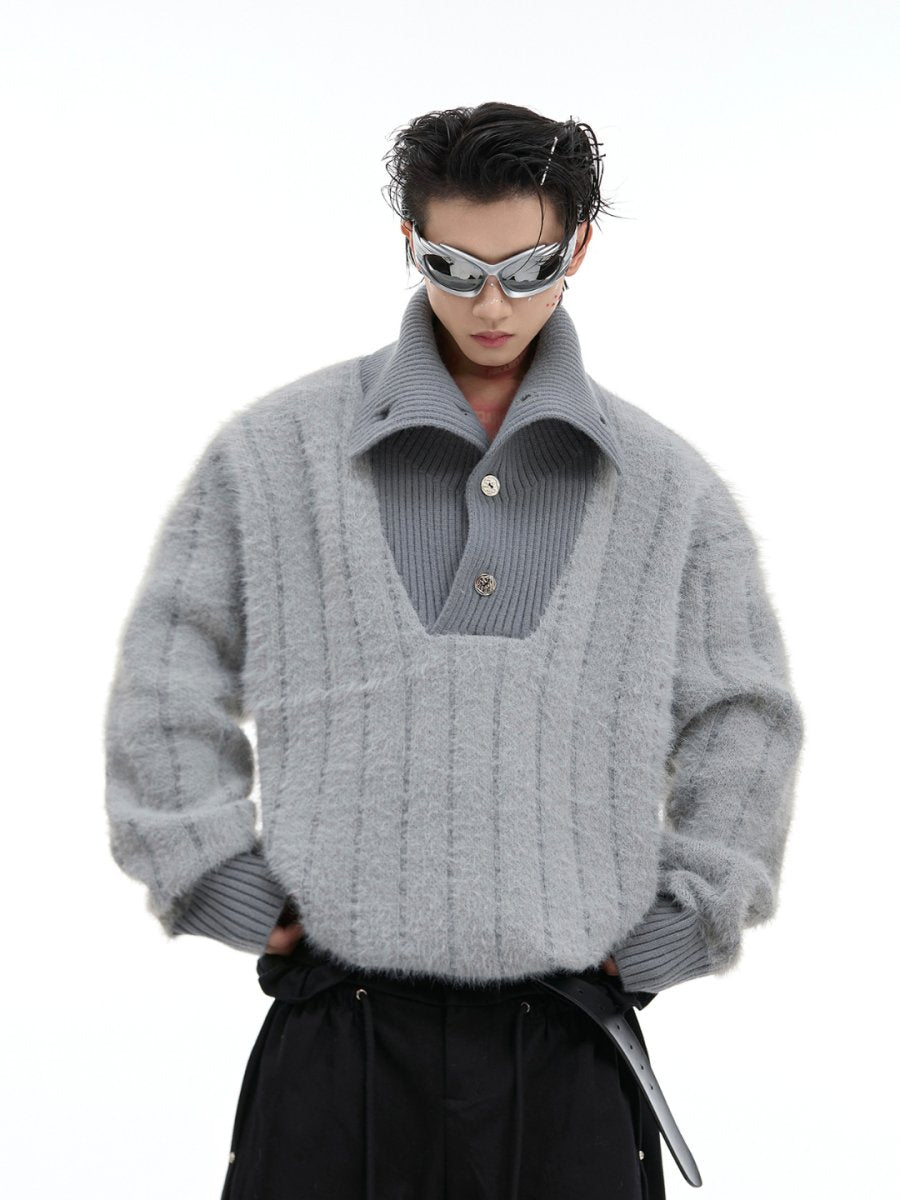 【CulturE】loose heavyweight sweater  na1453