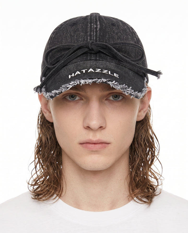 Frayed Denim Cap na2957