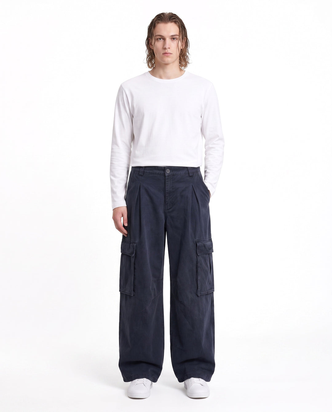 Wide Cargo Pants na2999
