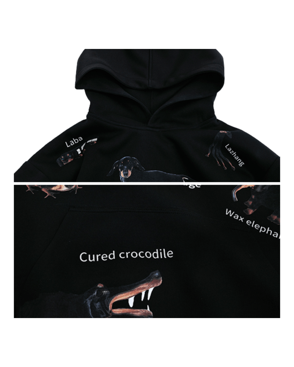 [ArguE CulturE] Stickers Hoodie na2169