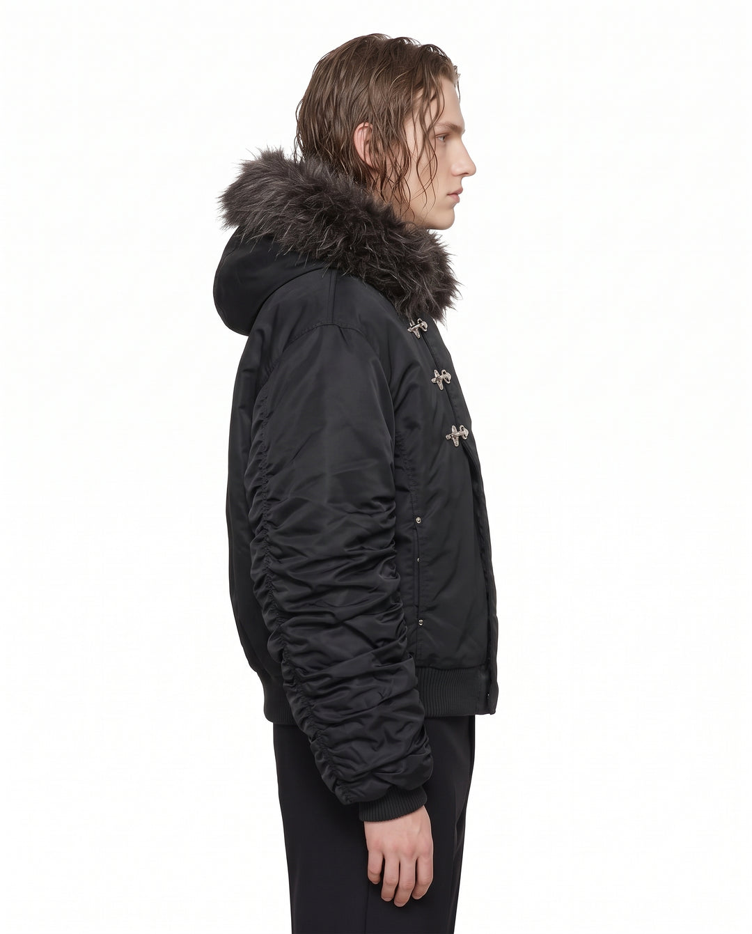 Hooded Bomber Jacket na3168