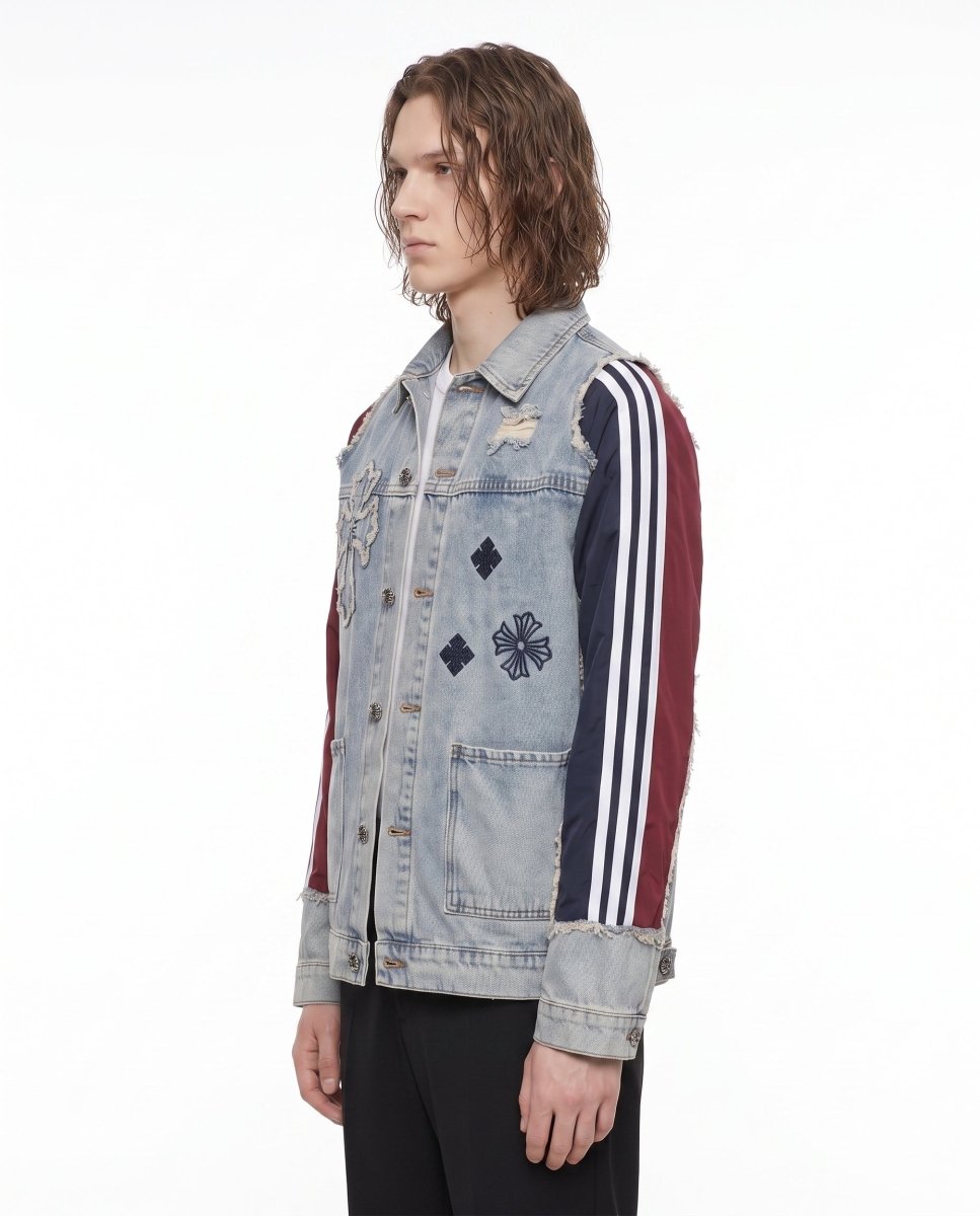 Patchwork Denim Jacket na3046