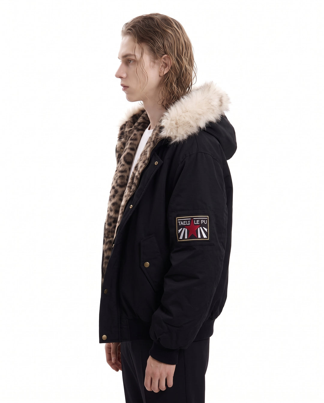 Fur Bomber Jacket na3169