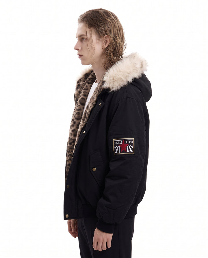 Fur Bomber Jacket na3169