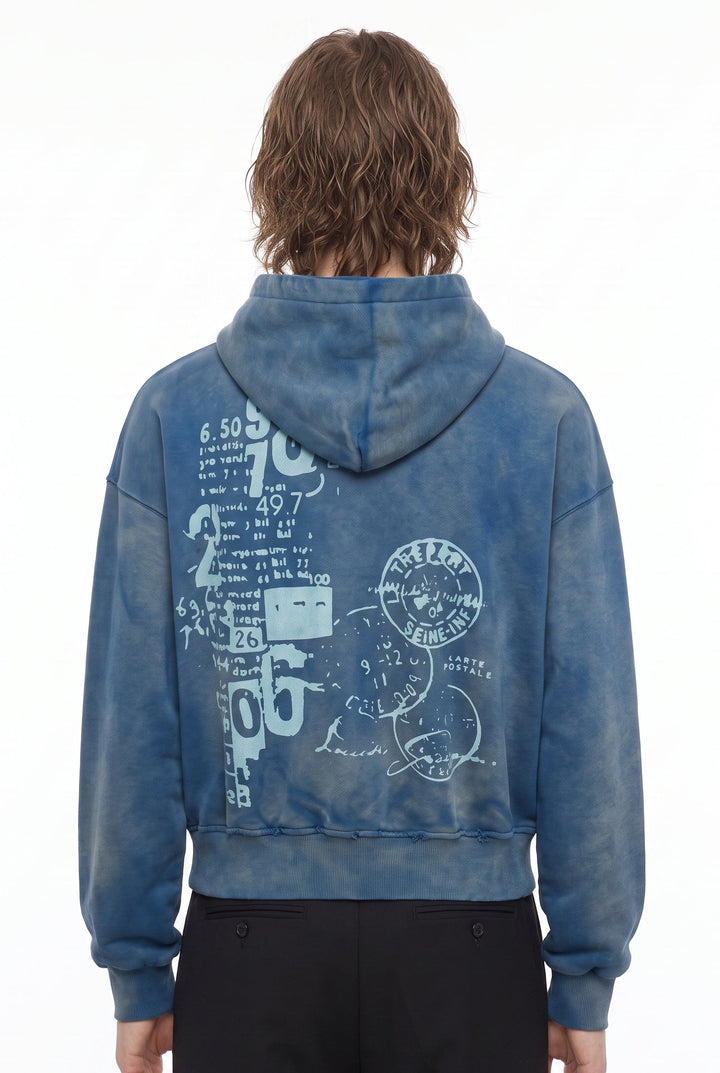 Graphic Washed Hoodie na2812