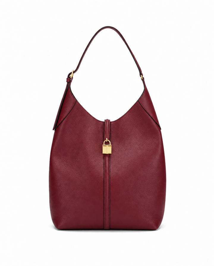 Leather Shoulder Bag na3256