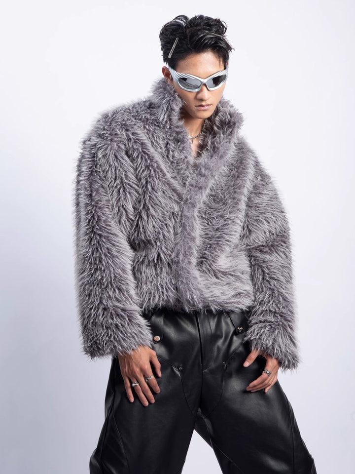 [PLAN1ONE] fur jacket na1670