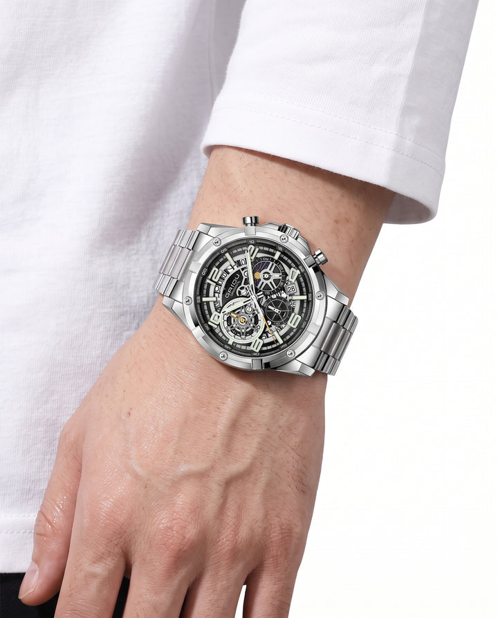 Steel Chronograph Watch na2913