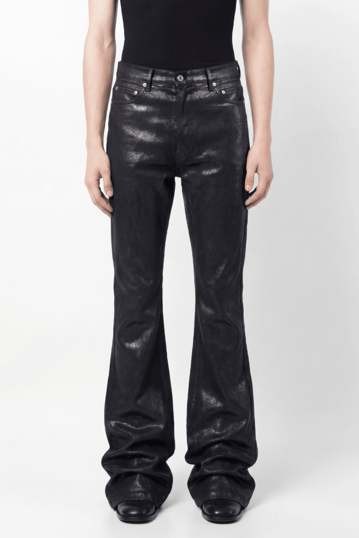 Street Style Flare Denim Pants na2378