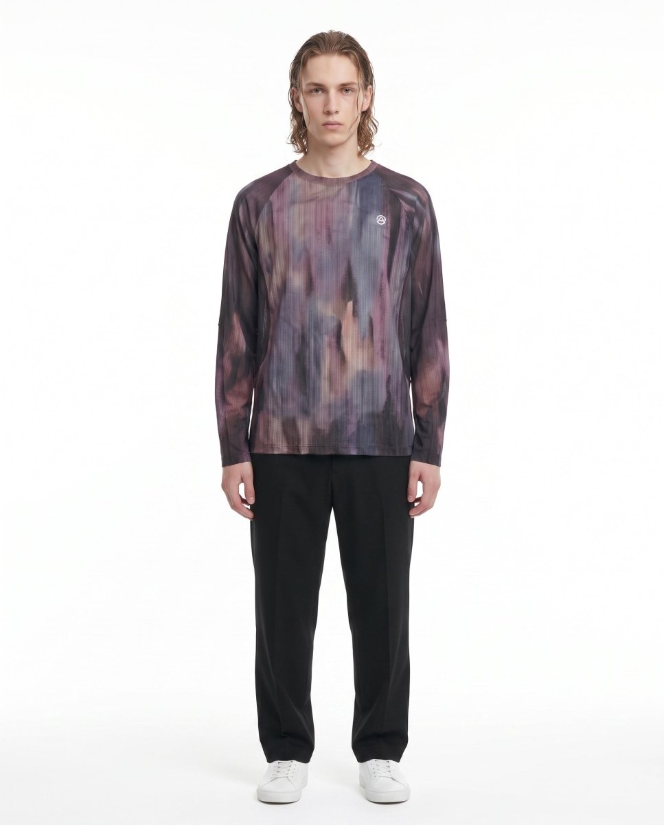 Printed Long-Sleeve Shirt NA3028