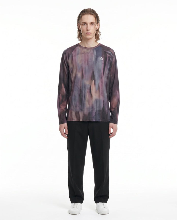 Printed Long-Sleeve Shirt NA3028