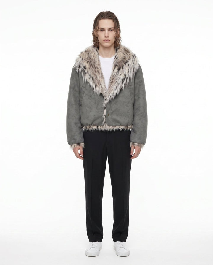 Fur Collar Jacket na3062