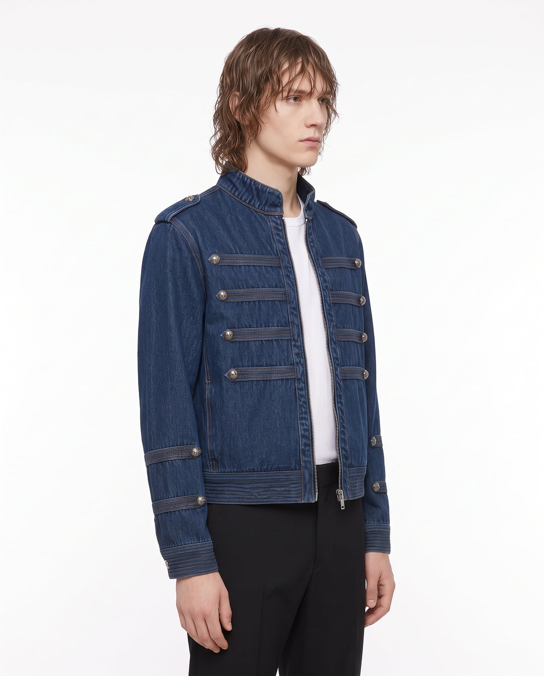 Military Denim Jacket na3174