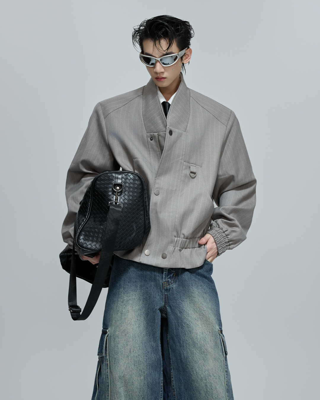 [ArguE CulturE] Modern Tailored Stripe Jacket na2271