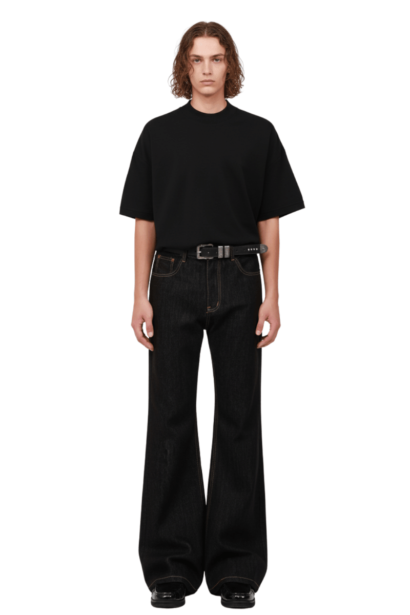 Dark Wash Flare Denim na2432