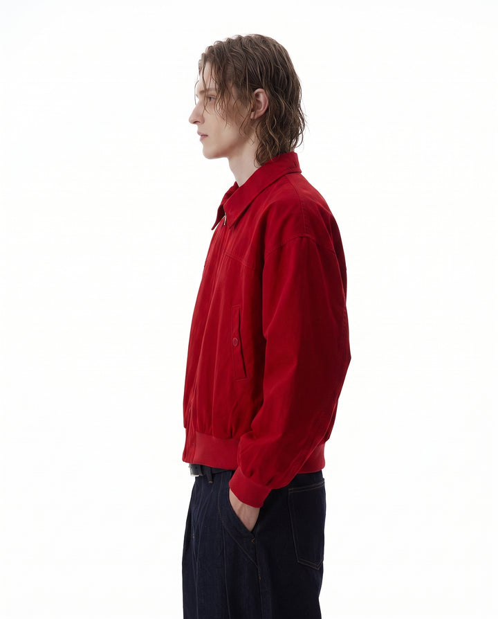 Red Zip Jacket na3011