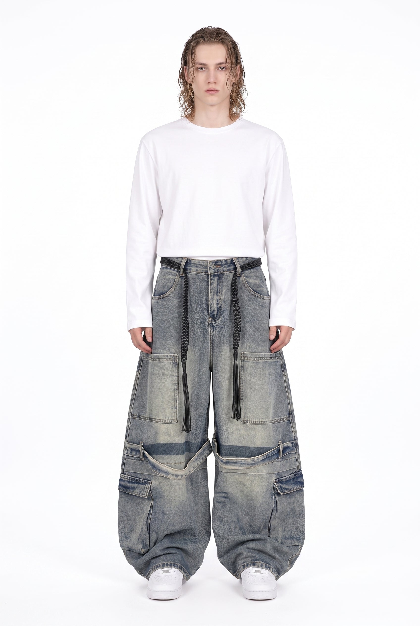 Baggy Cargo Jeans na2860