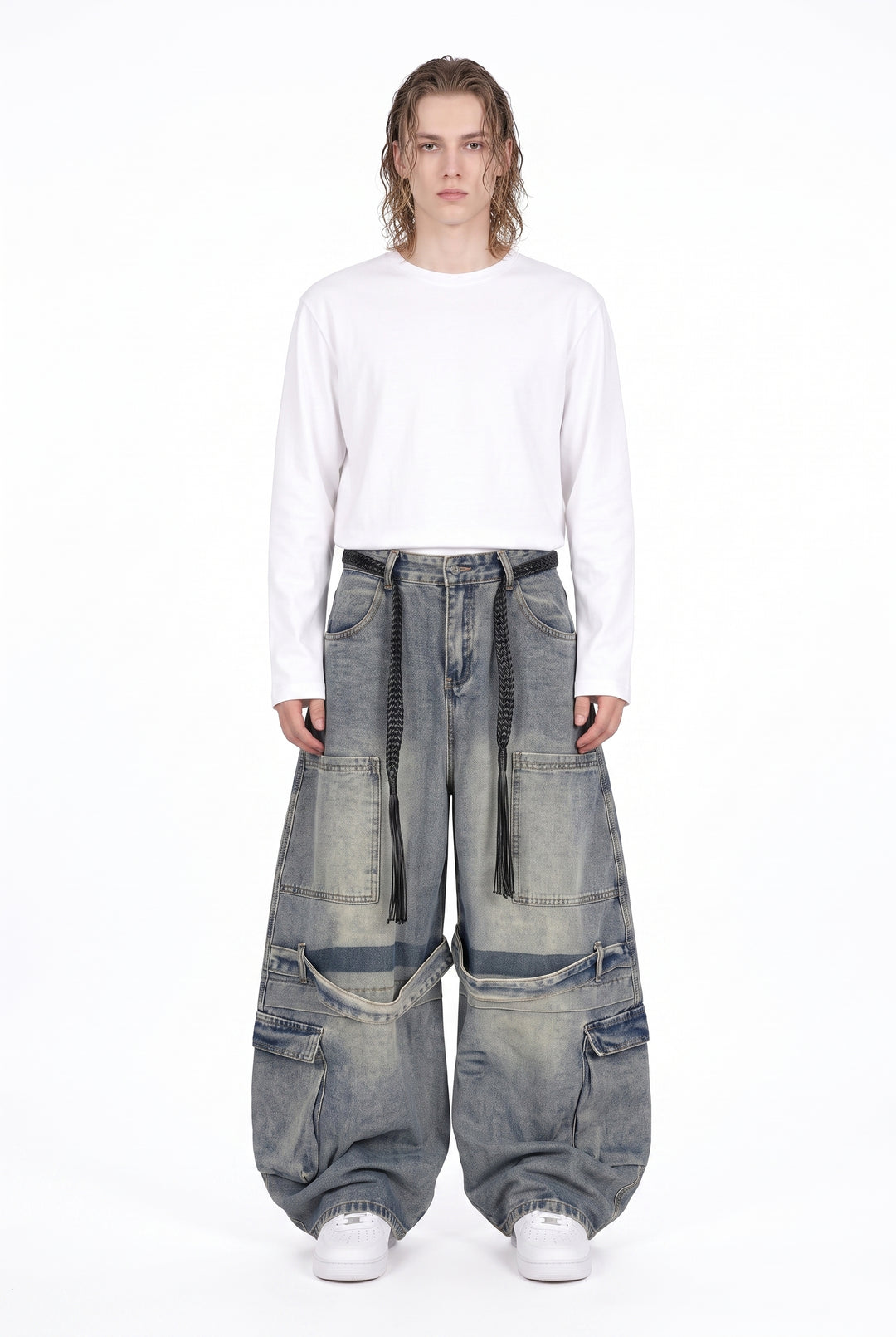 Baggy Cargo Jeans na2860