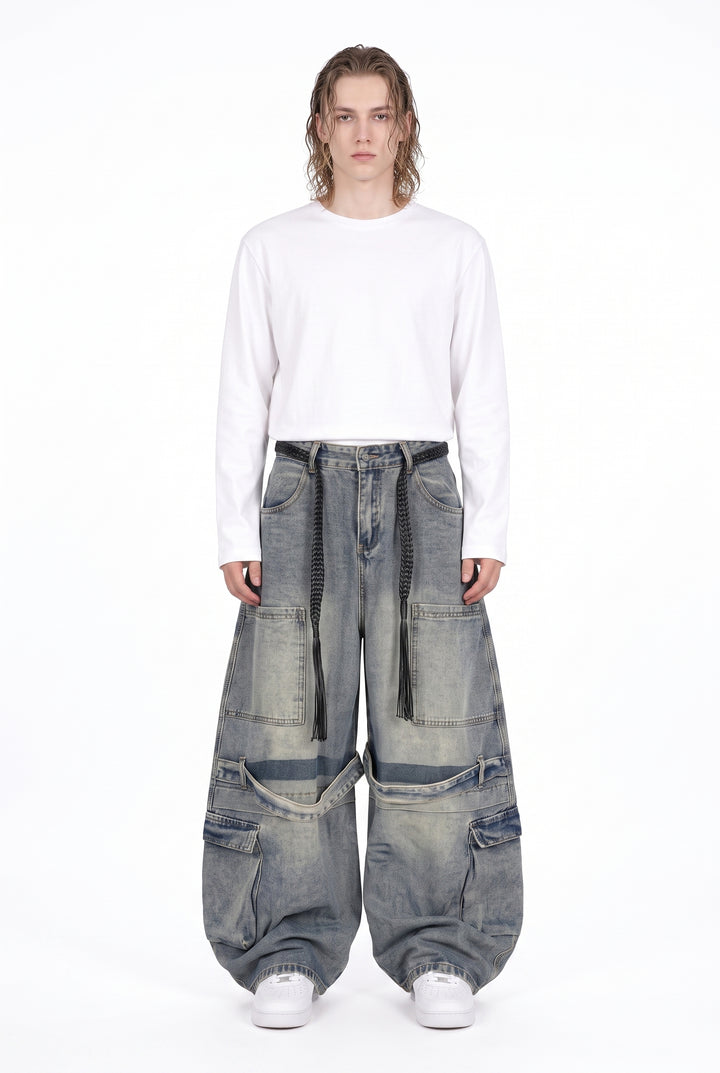 Baggy Cargo Jeans na2860