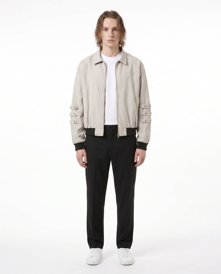 Strap Bomber Jacket na3007