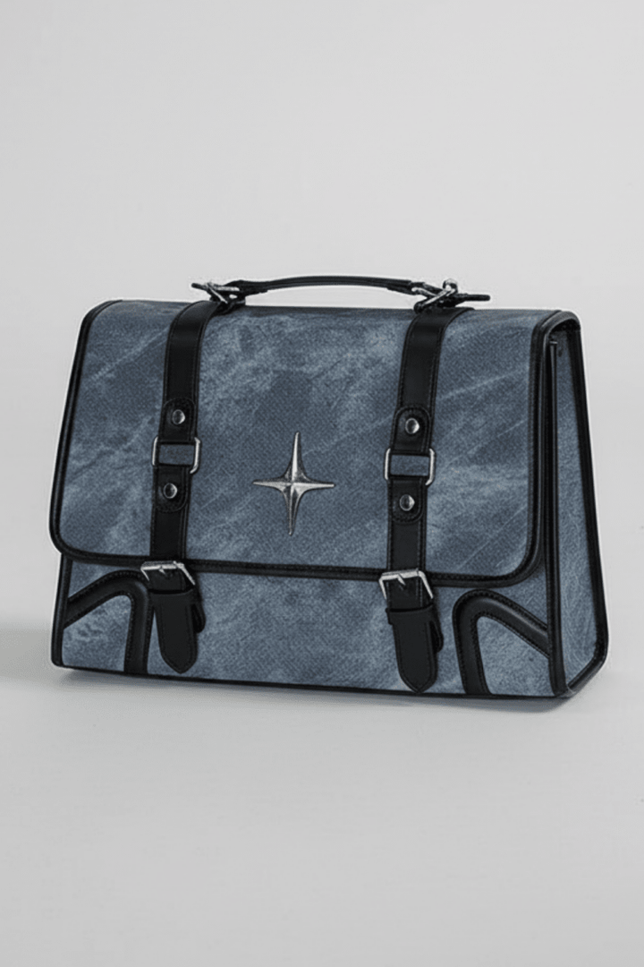 Vintage Star Satchel Backpack na2431