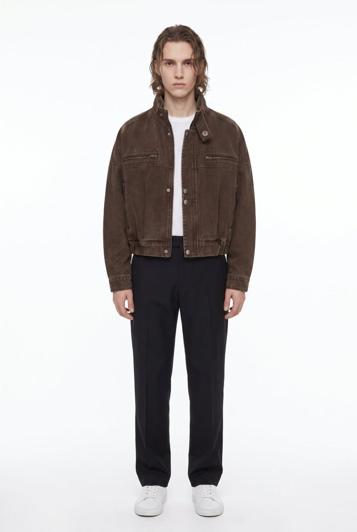 Cropped Utility Jacket na2856