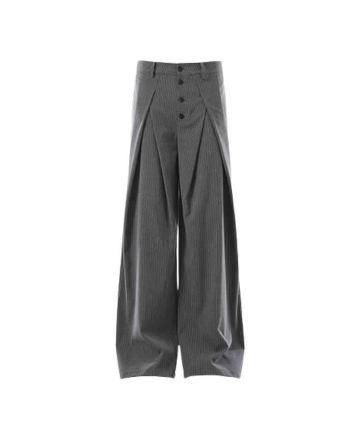 [BLANKIN]Architect Panel Wide Slacks na2276