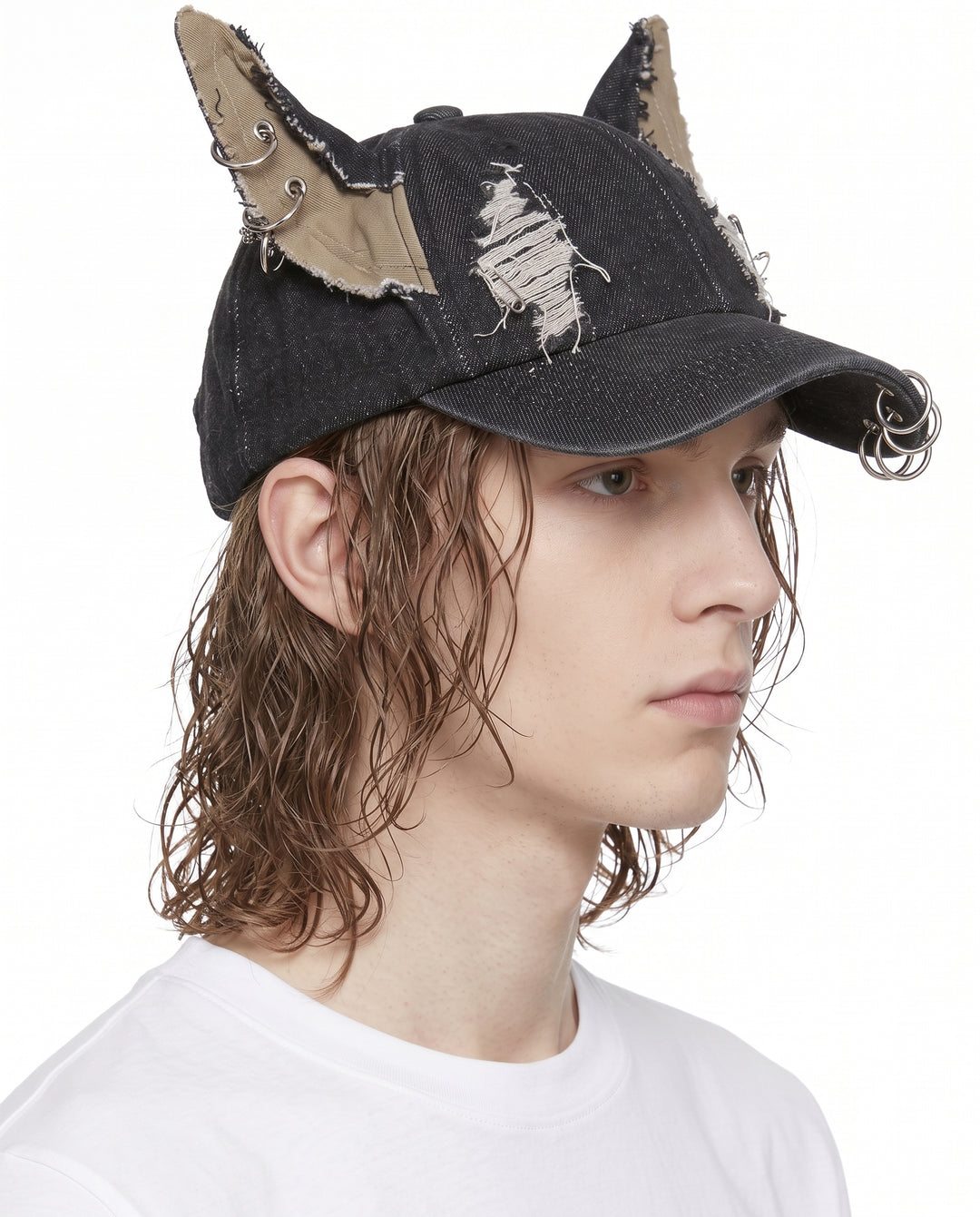 Distressed Ear Cap na3012