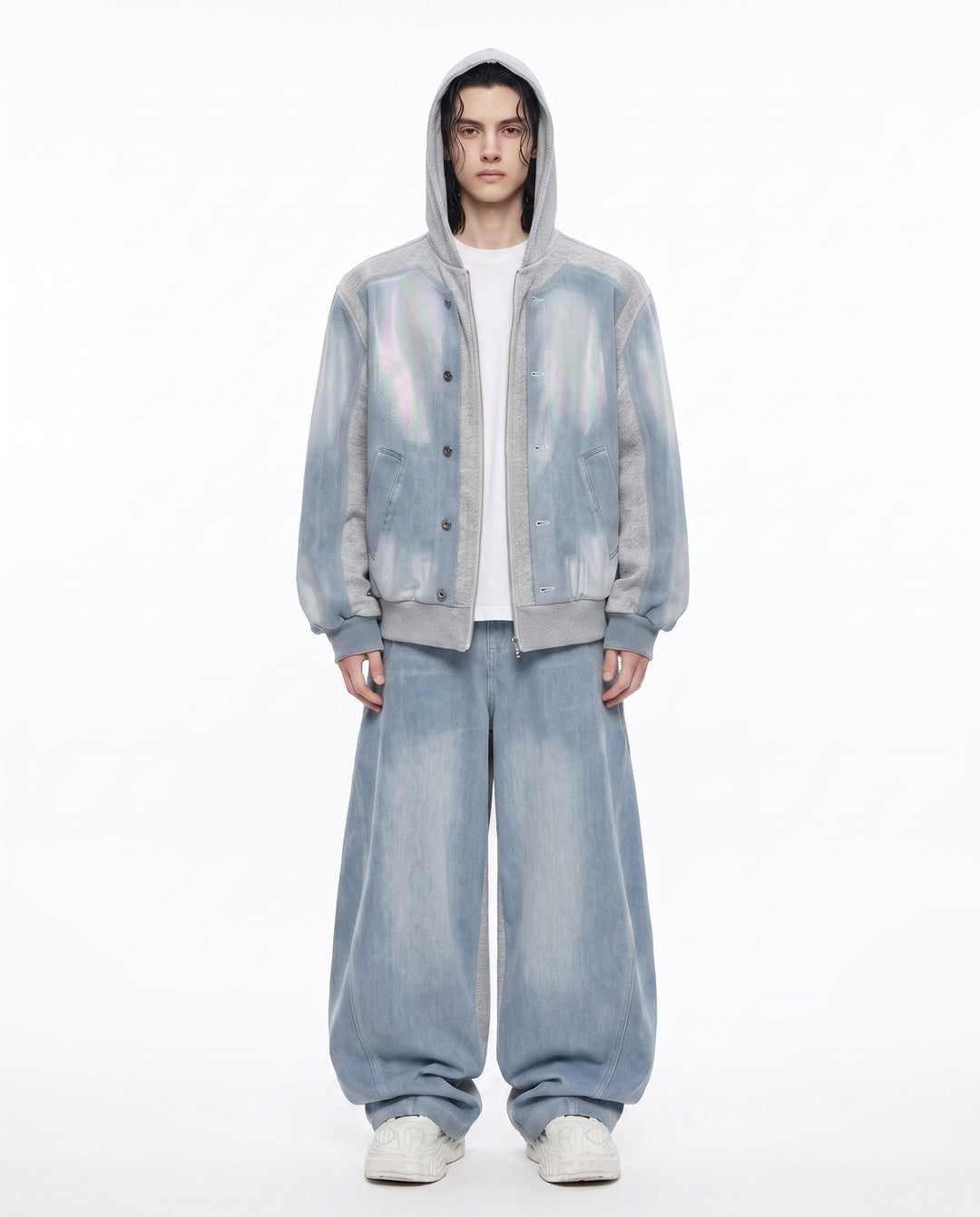 Denim Zip Hoodie na2946