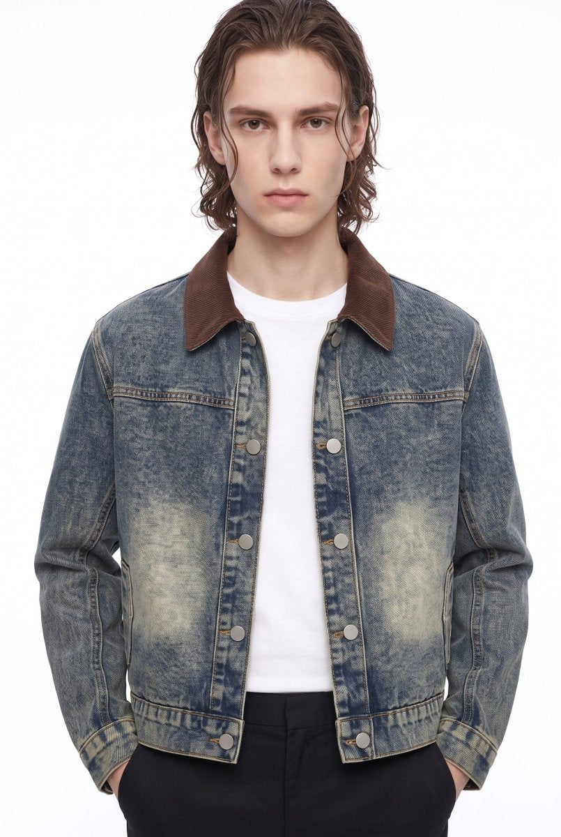 Corduroy Denim Jacket na2851