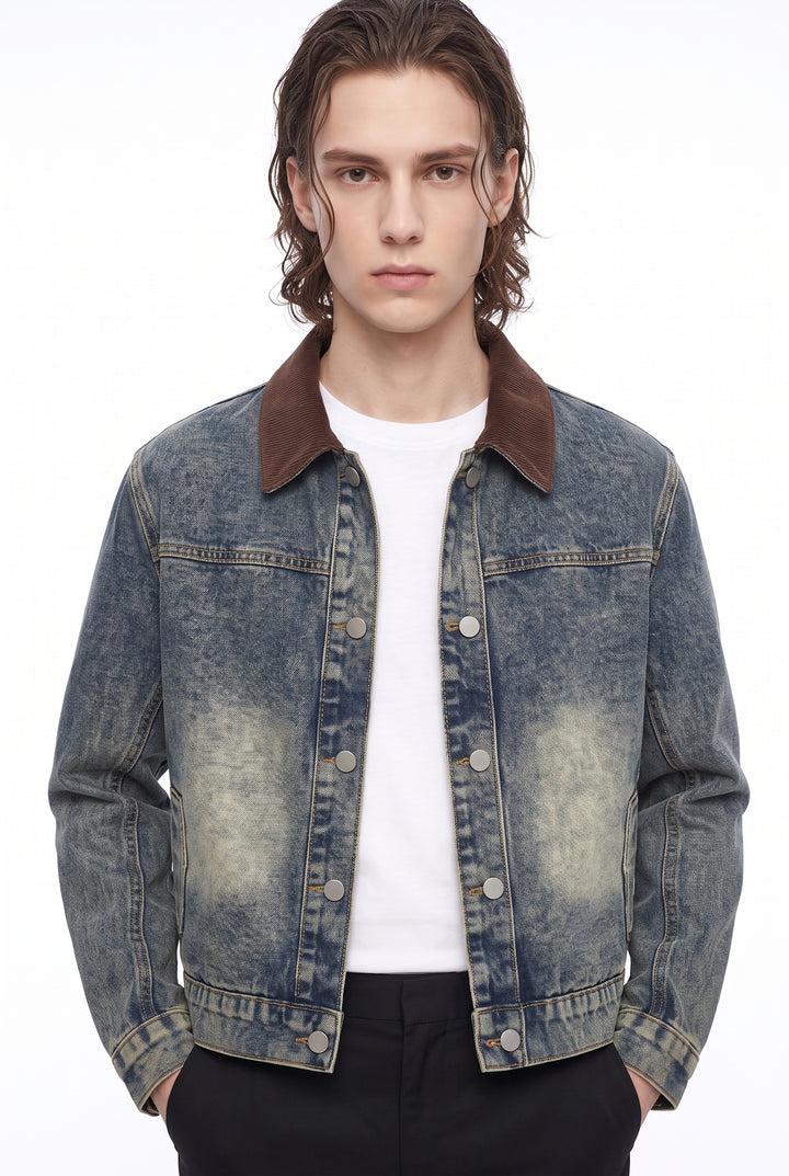 Corduroy Denim Jacket na2851