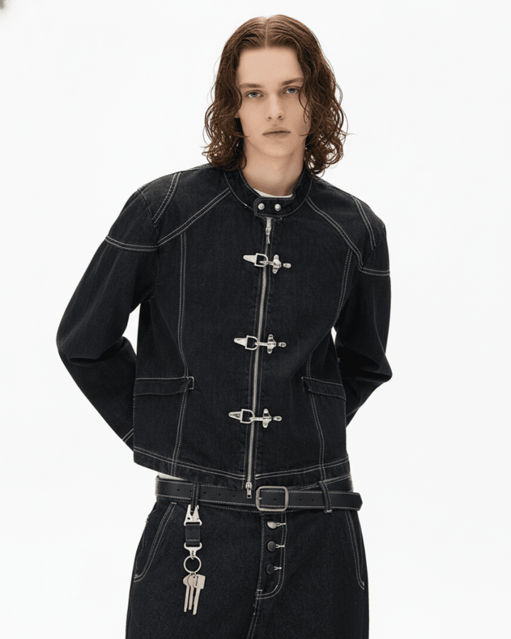 Toggle Archive Denim Jacket  na2312