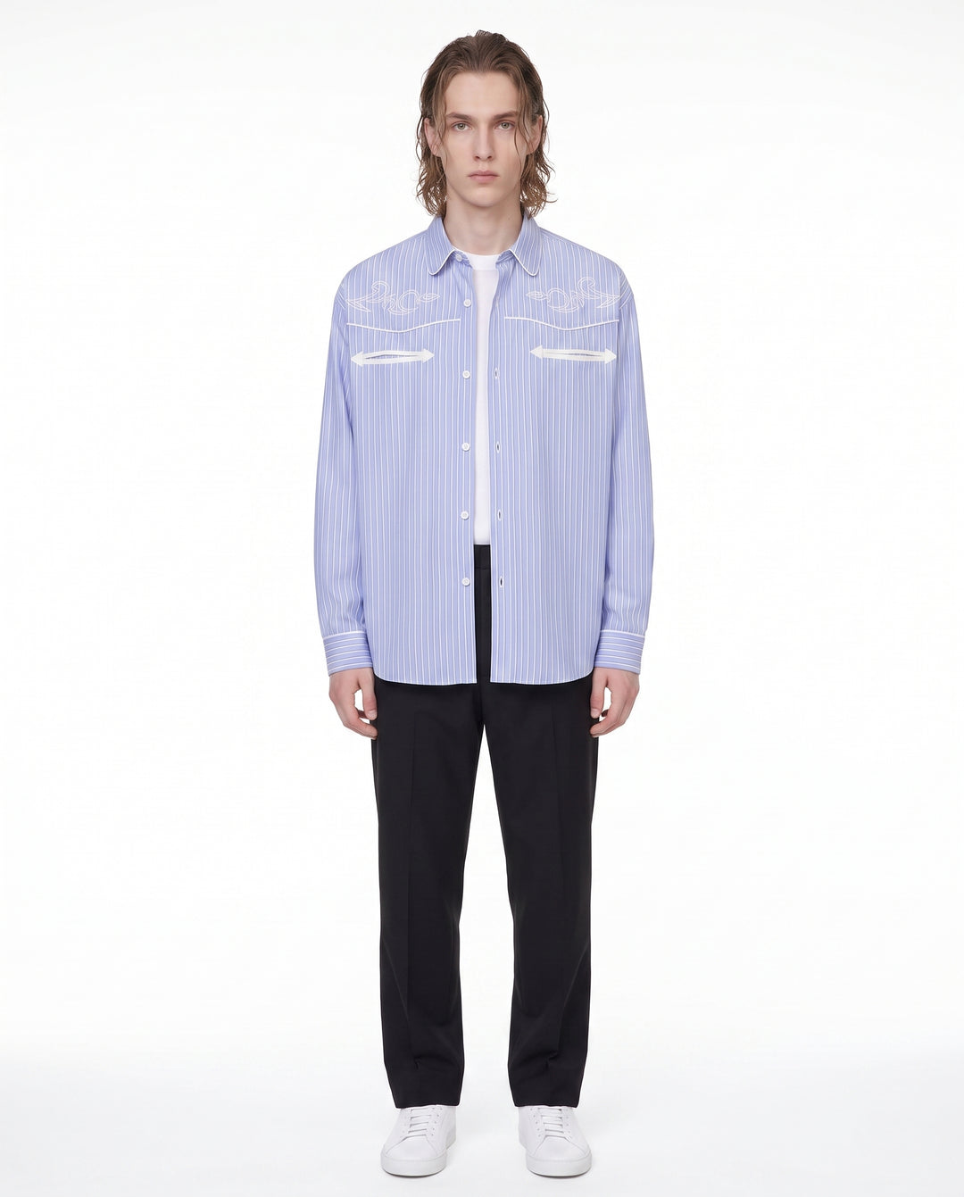 Western Striped Shirt na3024