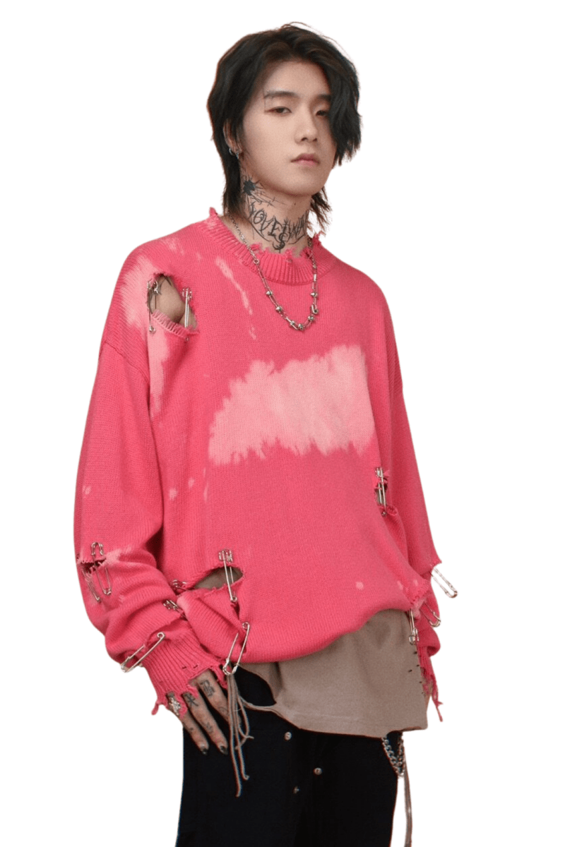 Bleach Splash Punk Sweater na2439