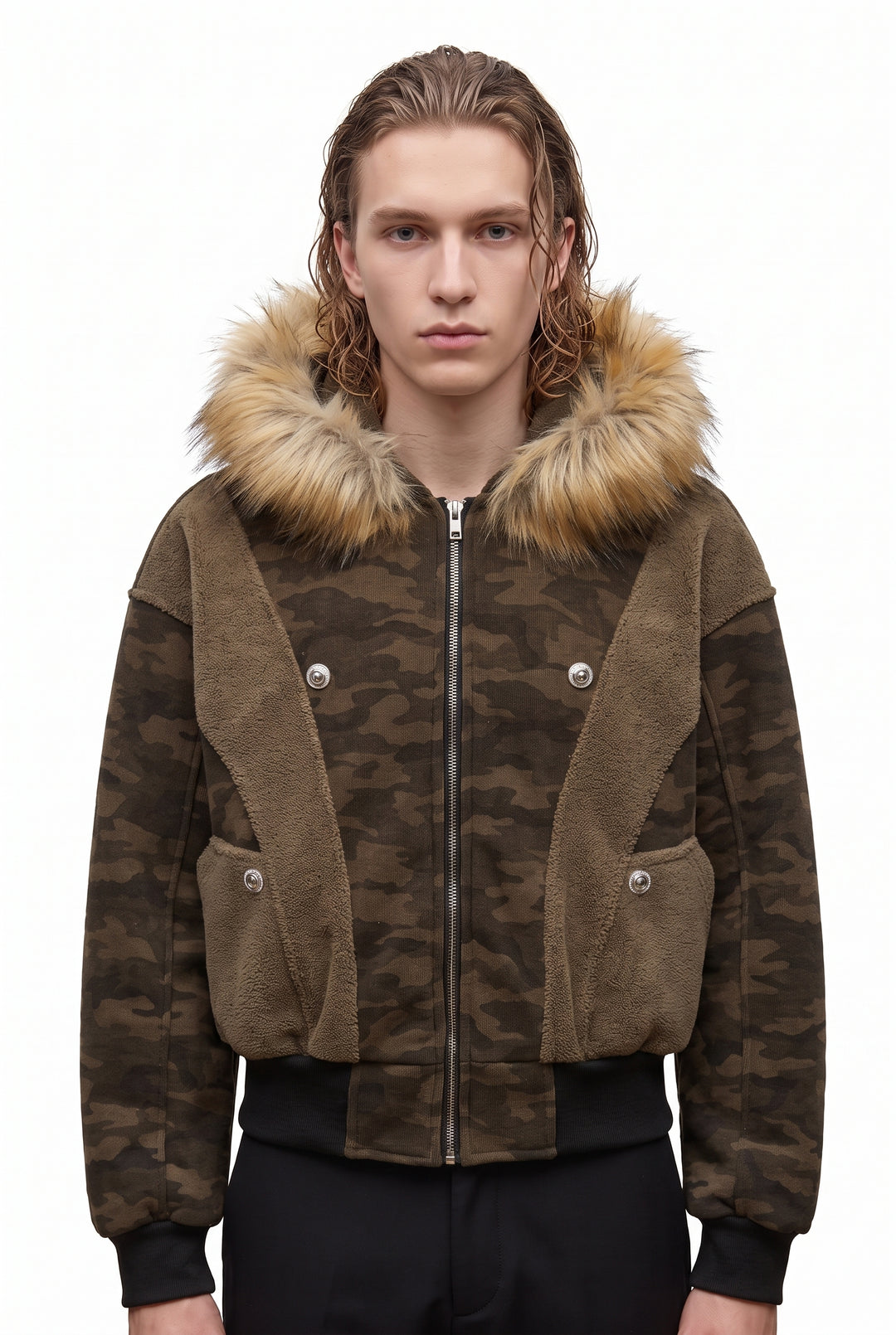 Camo Bomber Jacket na2804