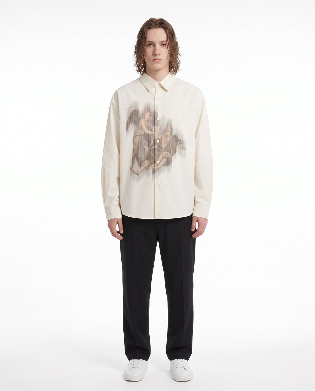 Graphic Print Shirt na3177