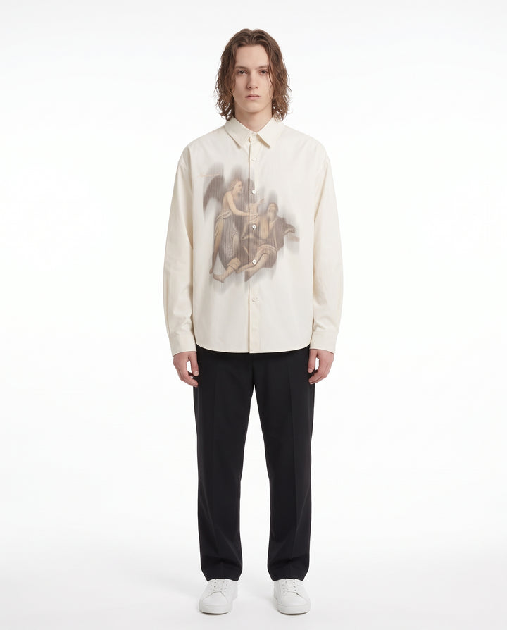 Graphic Print Shirt na3177