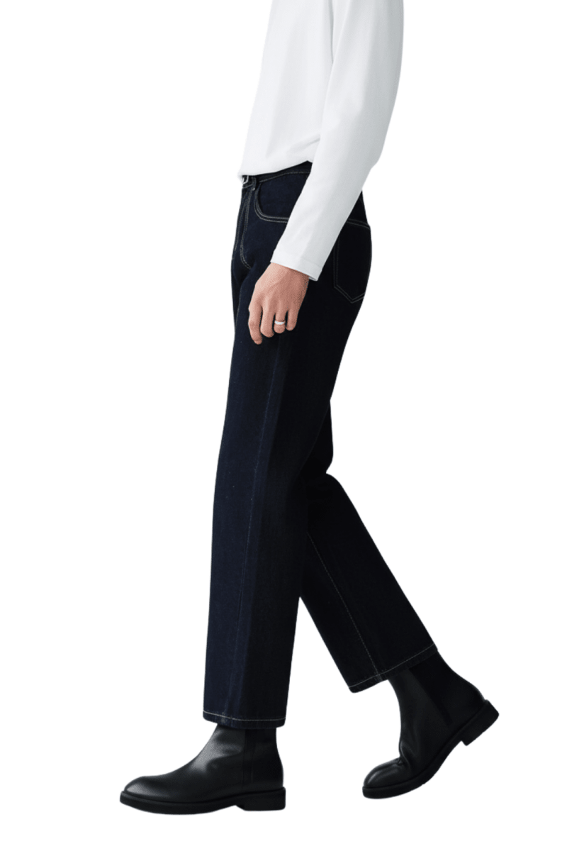 Center Seam Straight Denim na2425