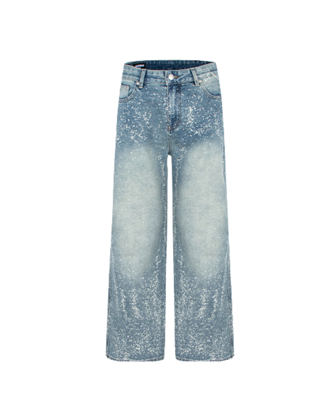 [BLANKIN] Grain Washed Wide Jeans na2281