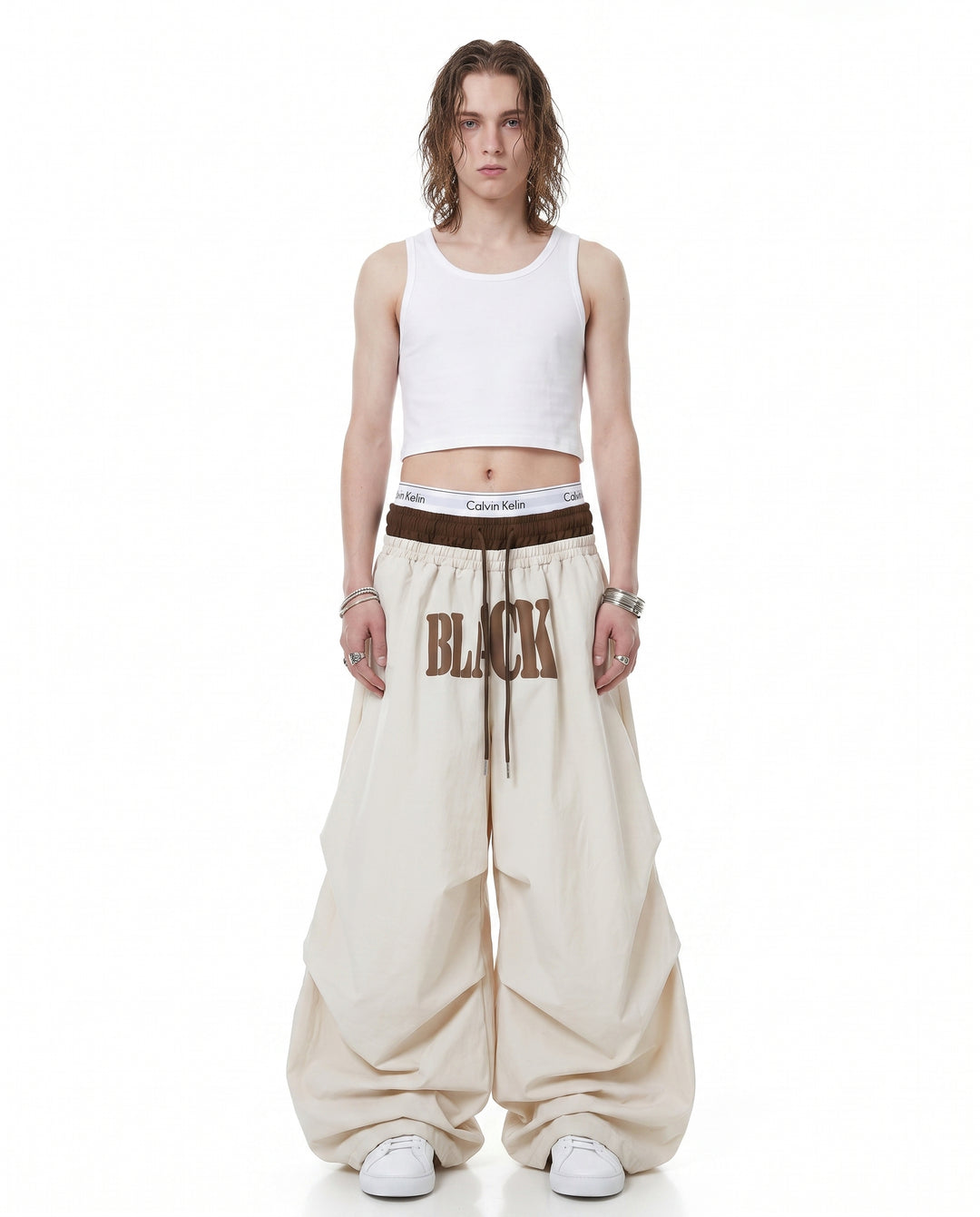 Baggy Wide Pants na3080