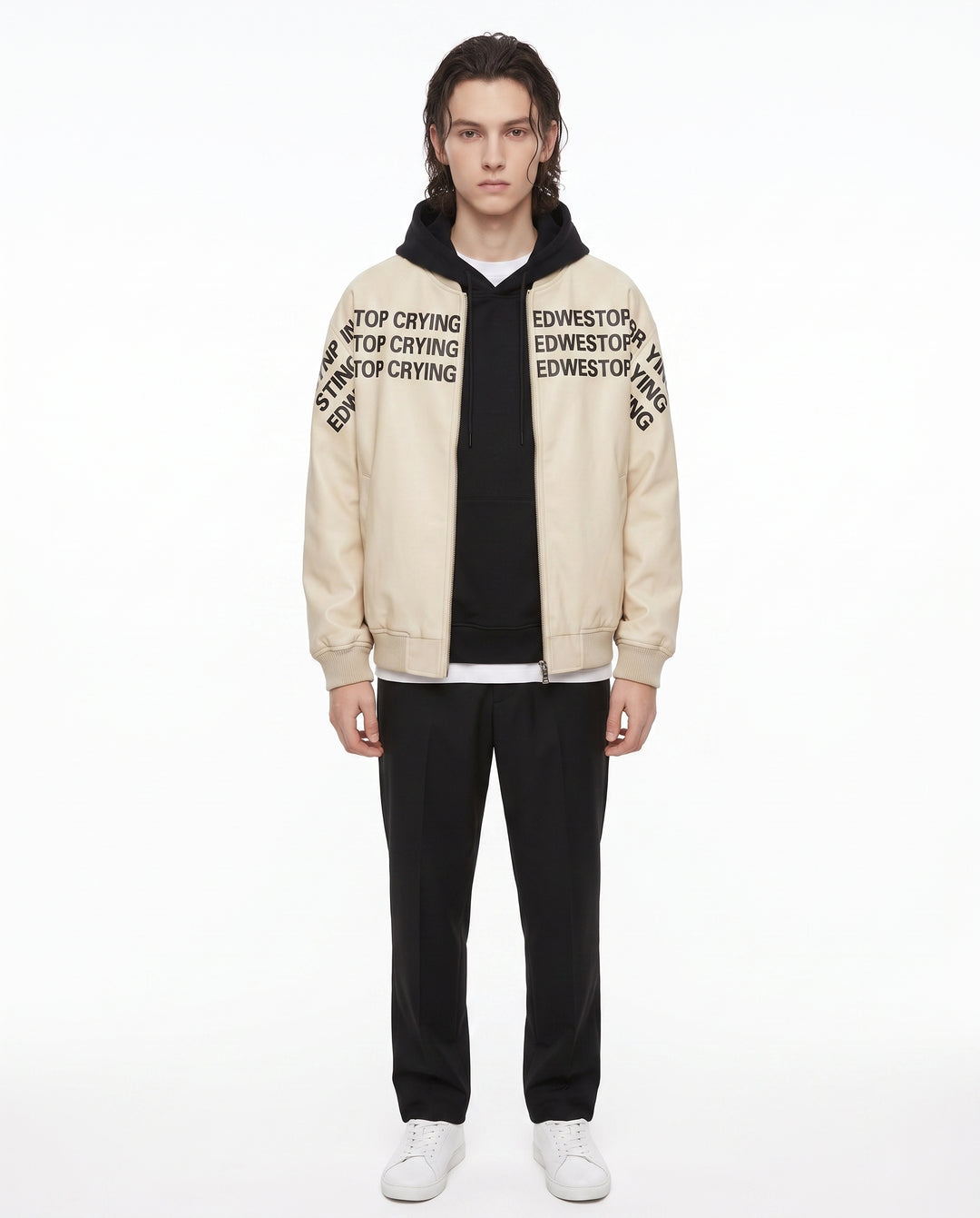 Graphic Bomber Jacket na3003