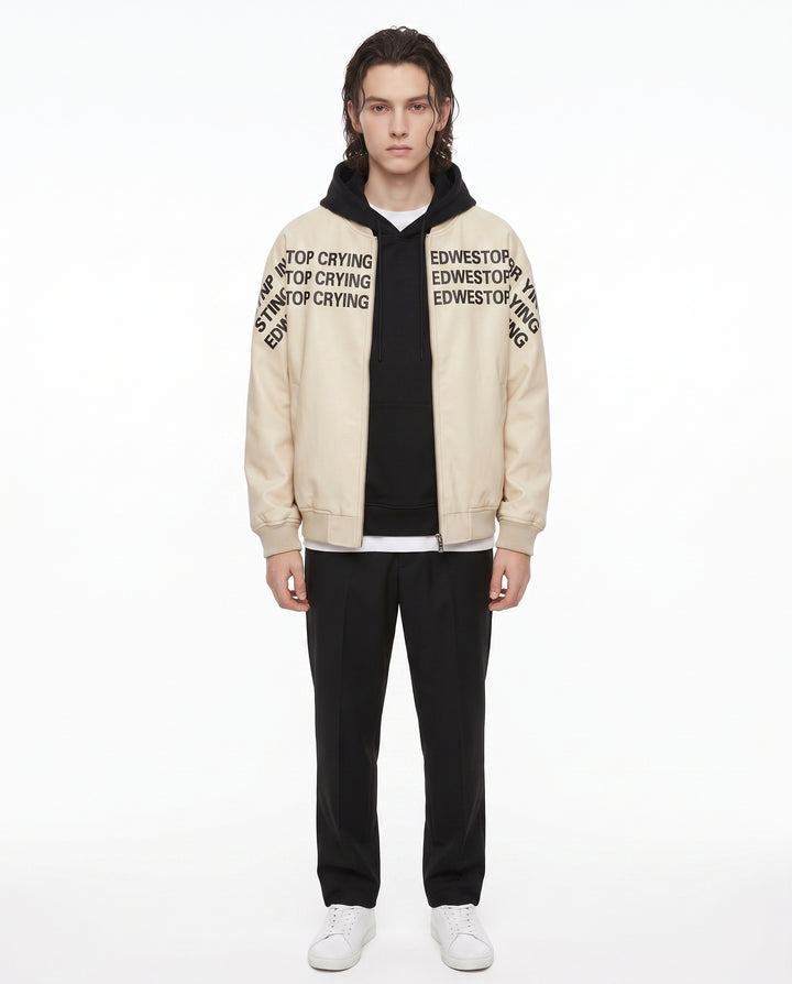 Graphic Bomber Jacket na3003