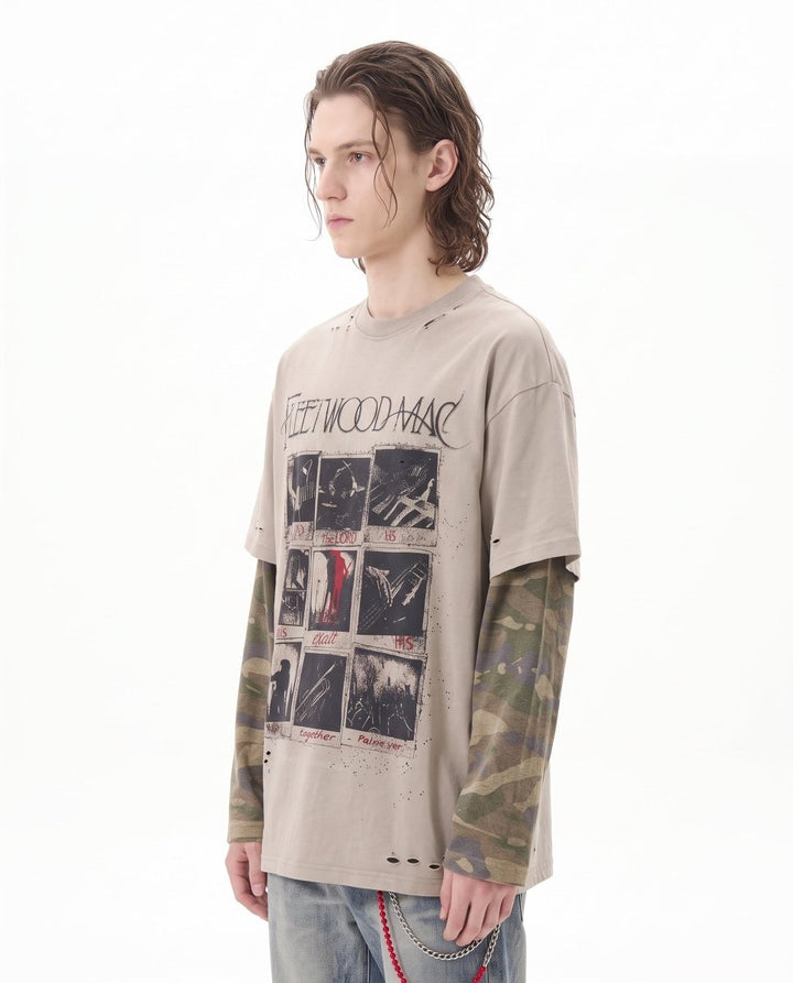 Layered Graphic T-Shirt na3140