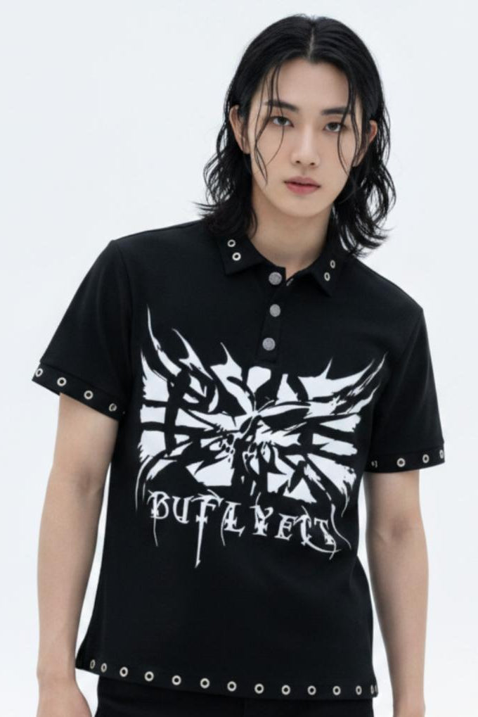 Graphic Polo Shirt  na2605